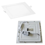 Zapustená lampa so štvorcovým panelom LED 18W 4000K Neutrálna pre chodbu