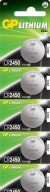 5x LÍTIOVÁ BATÉRIA CR2032 DL2032 BR2032 3V GP SUPER