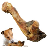 Sušená šunka Bravčová KOST pre MALÉHO PSA 1ks veľkosť M cca 20 cm