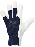 Kožené rukavice 4WRK GRANITE WN, veľkosť 11 - XXL.
