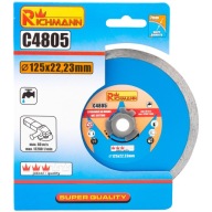 C4805 PLNÝ DIAMANTOVÝ DISK 125 MM RICHMANN