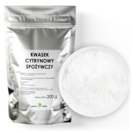 LEMON ACID čistá potravinárska kyselina 200g
