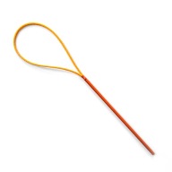 Mydlová bublinková tyčinka pre deti, červená, 30 cm