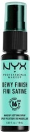 NYX DEWY FINISH fixačný sprej na make-up 18 ml