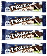 4x 44g WEDEL Pawełek Duo Kokosová tyčinka