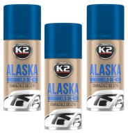 K2 ALASKA ODMRAZOVAČ NA OKNÁ AUTA rozpúšťa ľad a námrazu 150ml