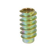 1x Zásuvka M8 x 30 mm, skrutkovaná do dreva, imbusový kľúč 8, záslepka