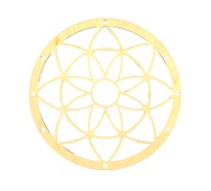 Prsteň DREAMCATCHER ZÁKLADNA MANDALA PRELÁŠENÝ 18CM KVET