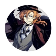 Bungou Stray Dogs Chuuya špendlík 58 mm