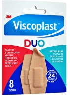 VISCOPLAST DUO VODEODOLNÉ ELASTICKÉ ZÁPLATY 8 ks - 2 veľkosti