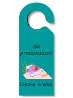Prívesok na kľučku Nerušiť Nasávam vedomosti