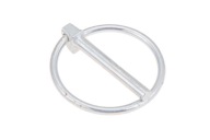 Závlačka Kramp pozinkovaná s krúžkom 4,5 x 32 mm