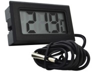 Elektronický teplomer Sonda Senzor -50-100°C TH-001 - Čierny