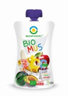 BIO POTRAVINY Slivkovo-banánovo-jablková pena 90g - BIO