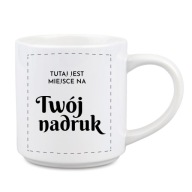 Zakladačový hrnček 330ml, s ľubovoľnou grafikou, logom, textom