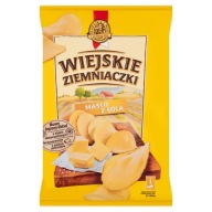 Wiejskie Ziemniaczki Chrumkavé maslo a soľ 130 g