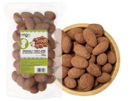 Mandle v mliečnej hľuzovkovej čokoláde - 250g - MIGOgroup