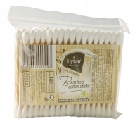 Ekologické prírodné bambusové štuple do uší Lybar Mattes 100 ks.