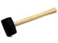 GUMOVÉ KLADIVO S DREVENOU RÚKOU 0,5 kg / 16 Oz