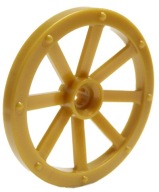 LEGO Carriage Wheel Ø33,8 Gold (4489/6093573)