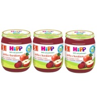 HiPP BIO Jablká s cviklou po 5. mesiaci 3x125g