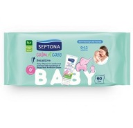 SEPTON Vlhčené obrúsky pre bábätká 60 ks.