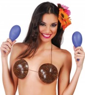 Maracas, hrkálka, tropický nástroj, 2 ks