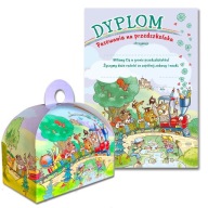 Vybavenie pre predškoláka - DIPLOM + TRACK + BIRETA