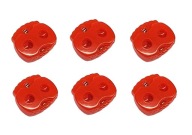 STOPKY REGULÁTOR KONCOVKA SVORKY 3,5mm 6ks ČER
