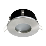 Halogénové kúpeľňové stropné svietidlo IP44 pre LED INOX