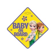 BABY ON BOARD FROZEN BOARD Bábätko v aute