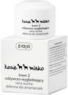 Krém z kozieho mlieka Ziaja 2 vyživujúci a vyhladzujúci