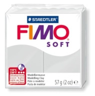 MODELINA FIMO SOFT, farba delfín sivá - 80