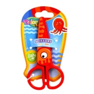 Plastové nožnice pre deti 12,5 cm ZVIERATÁ Colorino 37275