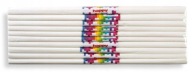 Krčený školský hodvábny papier WHITE 10 ks HAPPY COLOR
