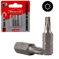 TORX 20 skrutkovacie bity 25mm 2 ks TX20 magnetické Klimas