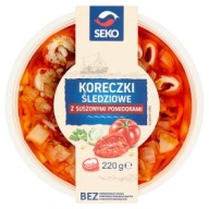 Seko Sleďové čiapky so sušenými paradajkami 220 g