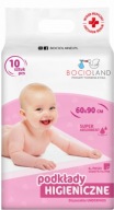 Bocioland JEDNORÁZOVÉ MIESTA 90x60 Podložka Prebaľovací pult 10 kusov