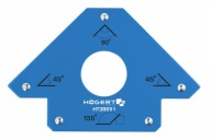 Magnetický zvárateľný uholník 22,5kg Hogert HT3B651