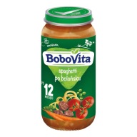 BoboVita Junior Dinner Špagety Bolognese 250g
