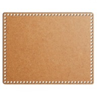 šedý základný košík dno 34x43cm HDF obdĺžnik