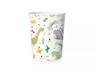 Poháre, Dinosaury, 220 ml, 6 ks [papier, narodeniny, párty].