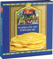 NDIAN PAPADAM PAPPADUMS 112g - 13-15ks