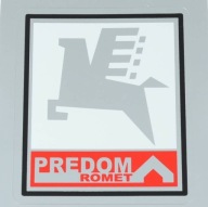 Nálepka na chrómový moped Romet Predom