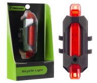 USB zadné svetlo na bicykel + CREE-T6 LED kábel
