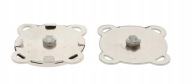 Magnetické zapínanie na kabelku 18 mm Nikel