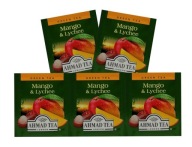 Mango Lychee Ahmad Green Tea, sada 5 obálok