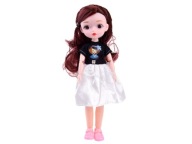 mini BÁBIKA BÁBIKA BÁBIKA pohyblivé končatiny dlhé vlasy 24 cm