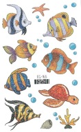 Umývateľné tetovanie pre deti GLITTER FISH EG165