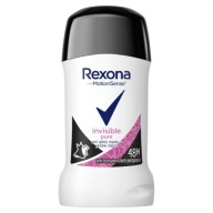 Dámska tyčinka proti poteniu Rexona Invisible Pure 48H 40 ml